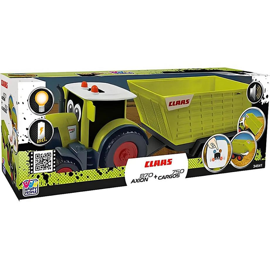 Happy People  Claas Kids Traktor mit Licht und Sound 