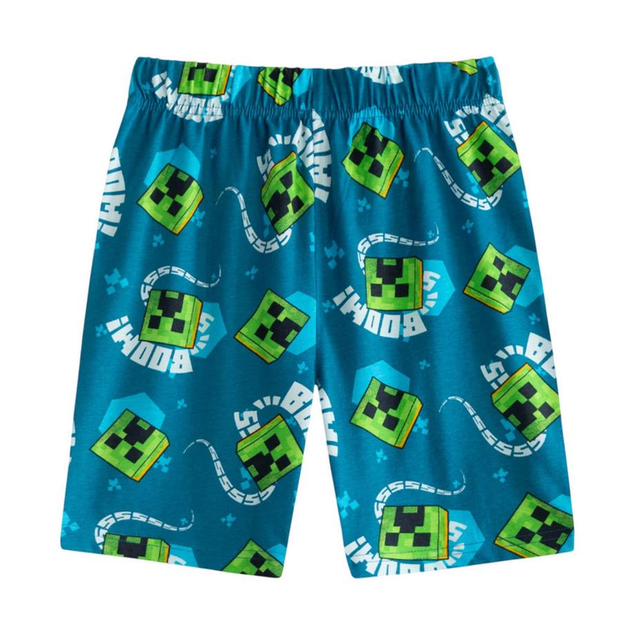 MINECRAFT  Schlafanzug Mit Shorts, Kurzärmlig (2er-Pack) 