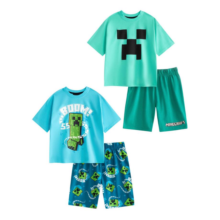 Schlafanzug Mit Shorts, Kurzärmlig (2er-Pack)