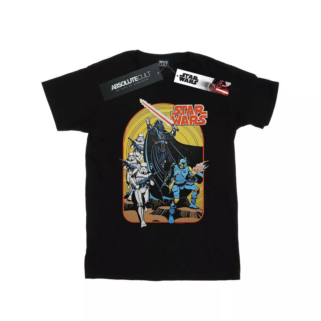 STAR WARS - TShirt, für Damen, Schwarz, Größe S