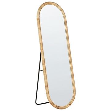 Miroir sur pied en Rotin Boho MONTOT