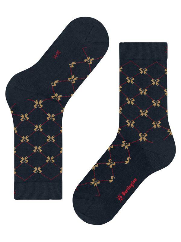 Burlington Merry X-Mas Calze Motivo Fiocco  