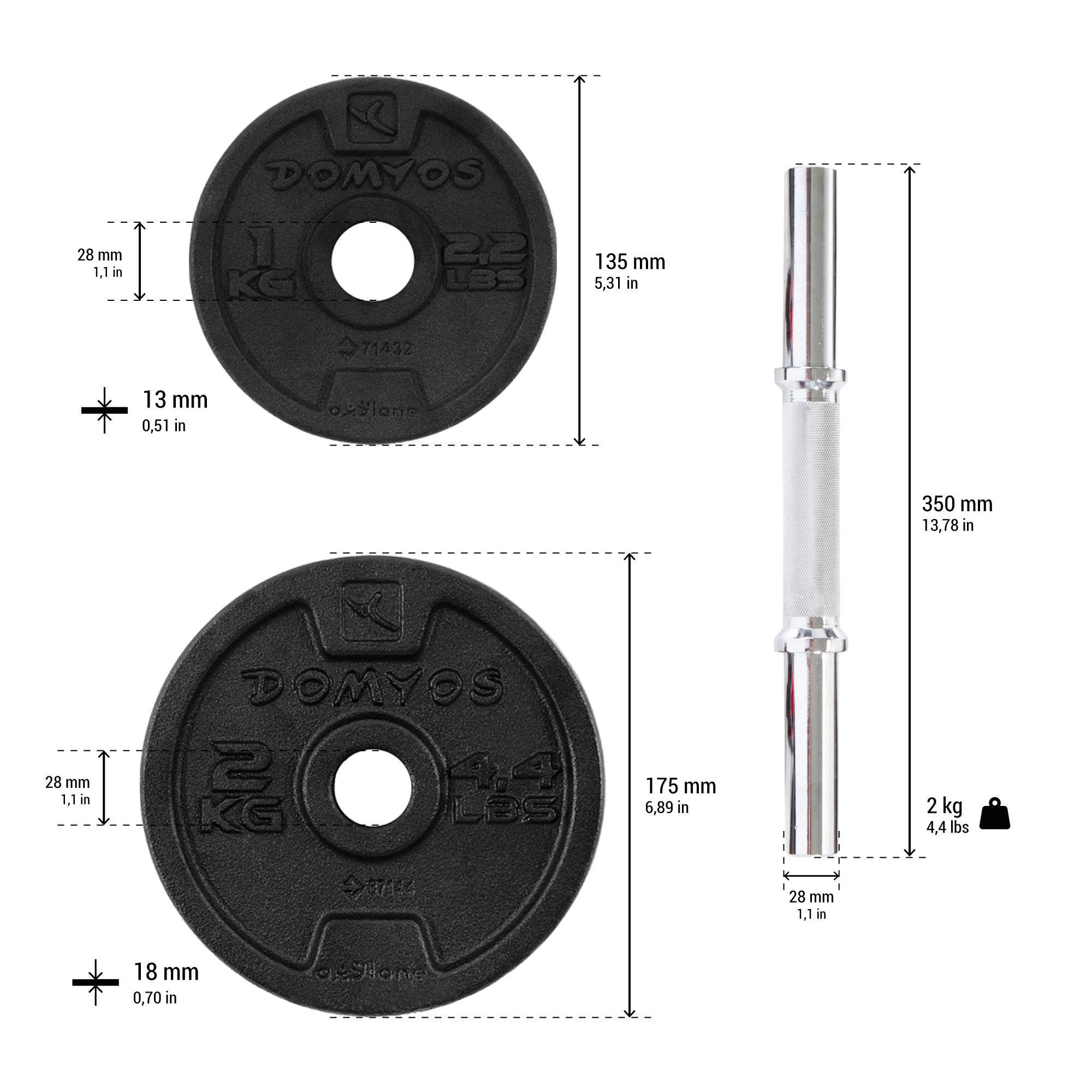 CORENGTH  Hantelset - KIT FIT 