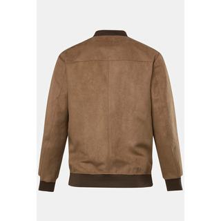 Sthuge  Velours-Blouson, Collegekragen 