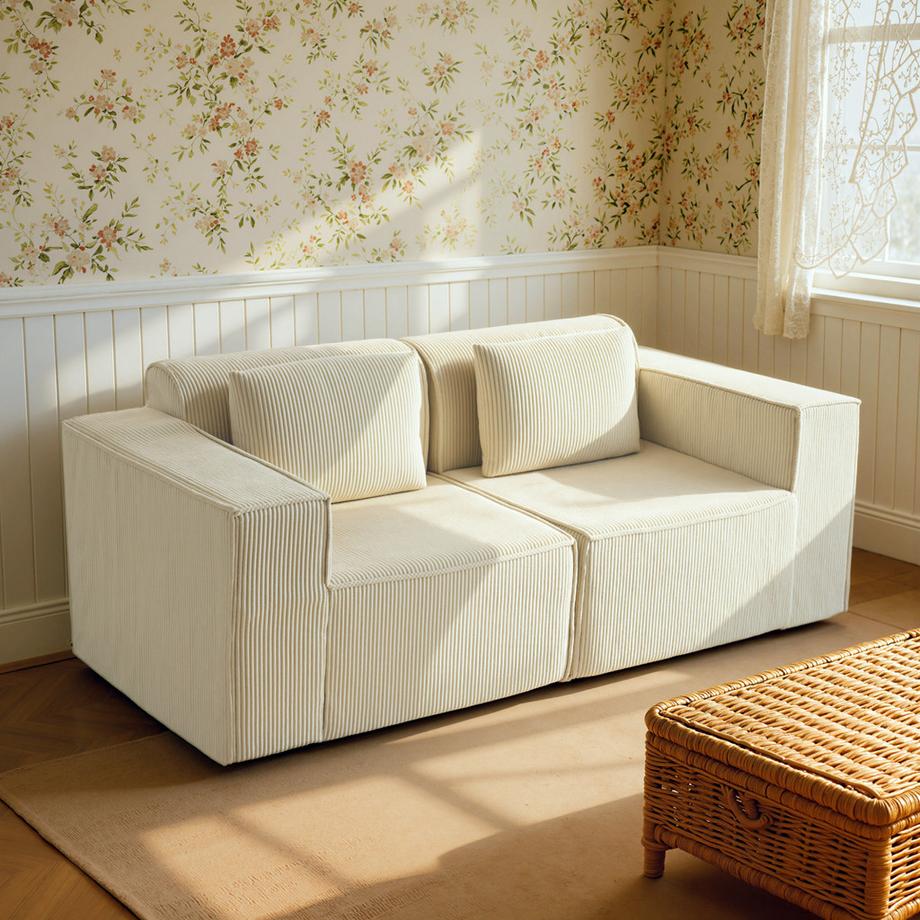 HOMCOM 3 Sitzer Sofa  