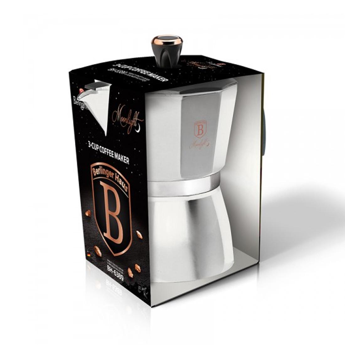 Berlinger Haus  Kaffeebereiter für 3 Personen Moonlight Edition 