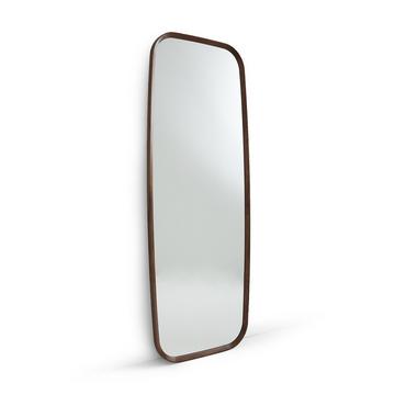 Miroir XXL noyer massif H180 cm