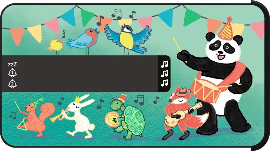 bigben  - Dual Alarm Clock R16 - Stories 