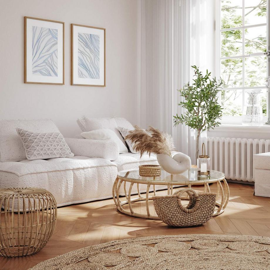 Northix Künstlicher Olivenbaum im Topf  