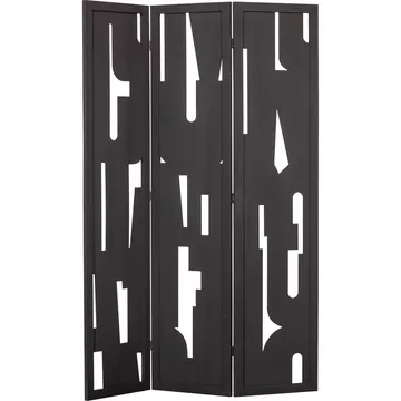 Schermo Merel nero 170x120