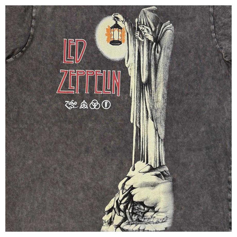 Led Zeppelin Steinwaschen T-Shirt  