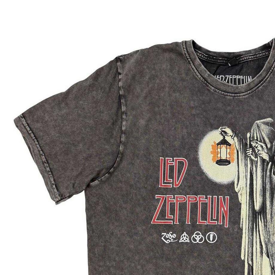 Led Zeppelin Steinwaschen T-Shirt  