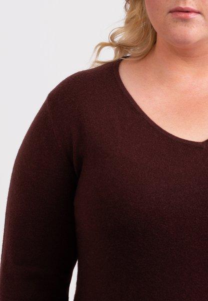 CASH-MERE.CH  Kaschmir V-Ausschnitt Pullover 