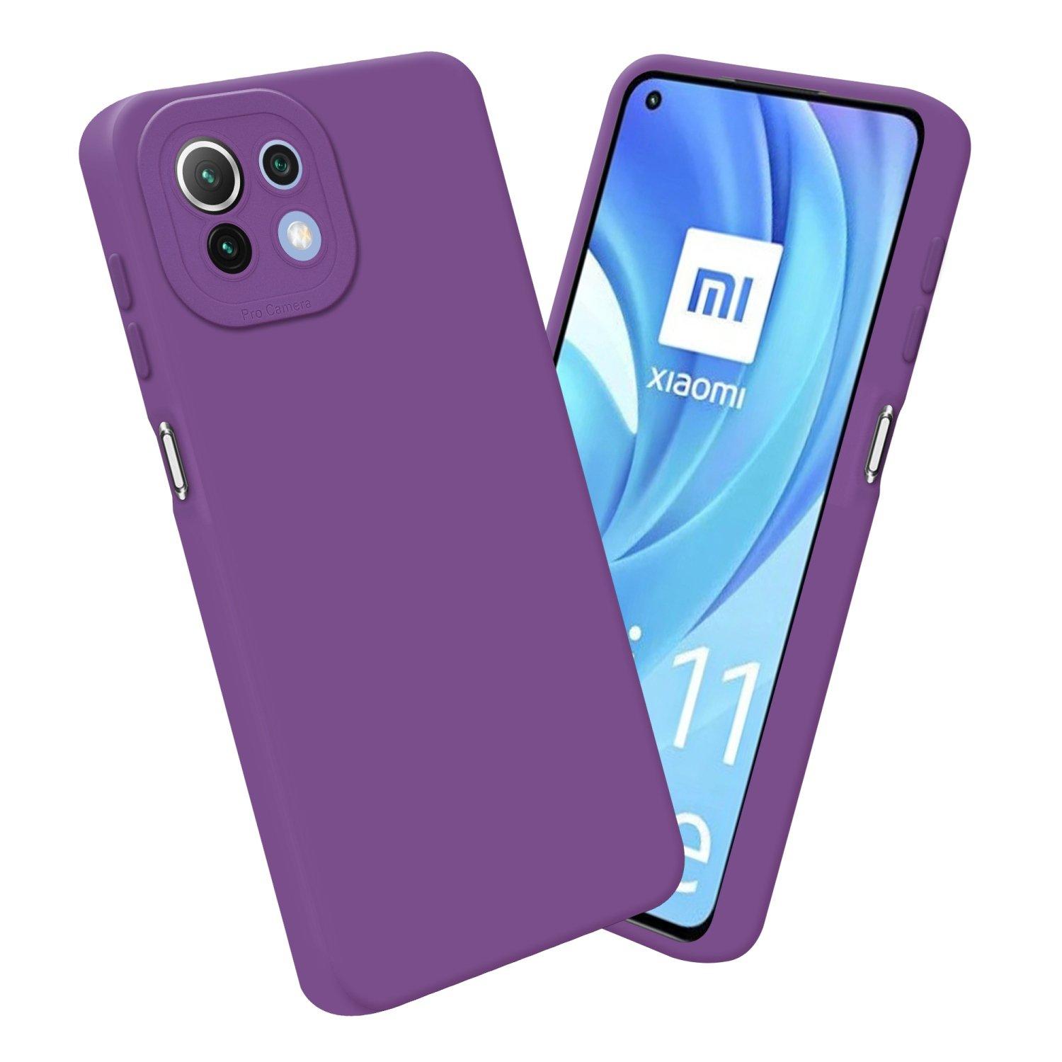 Cadorabo  Housse compatible avec Xiaomi Mi 11 LITE (4G / 5G) / 11 LITE NE - Coque de protection en silicone TPU flexible 