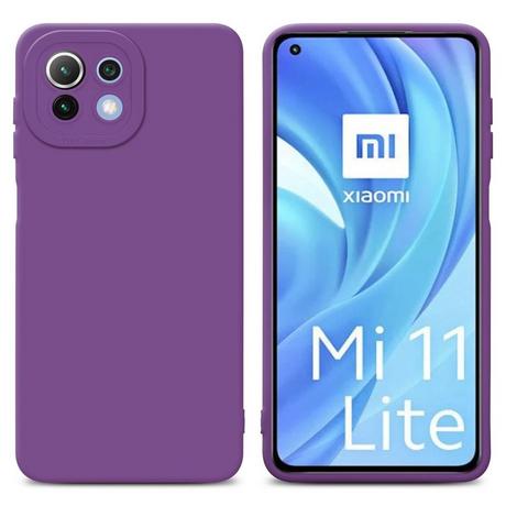 Cadorabo  Housse compatible avec Xiaomi Mi 11 LITE (4G / 5G) / 11 LITE NE - Coque de protection en silicone TPU flexible 