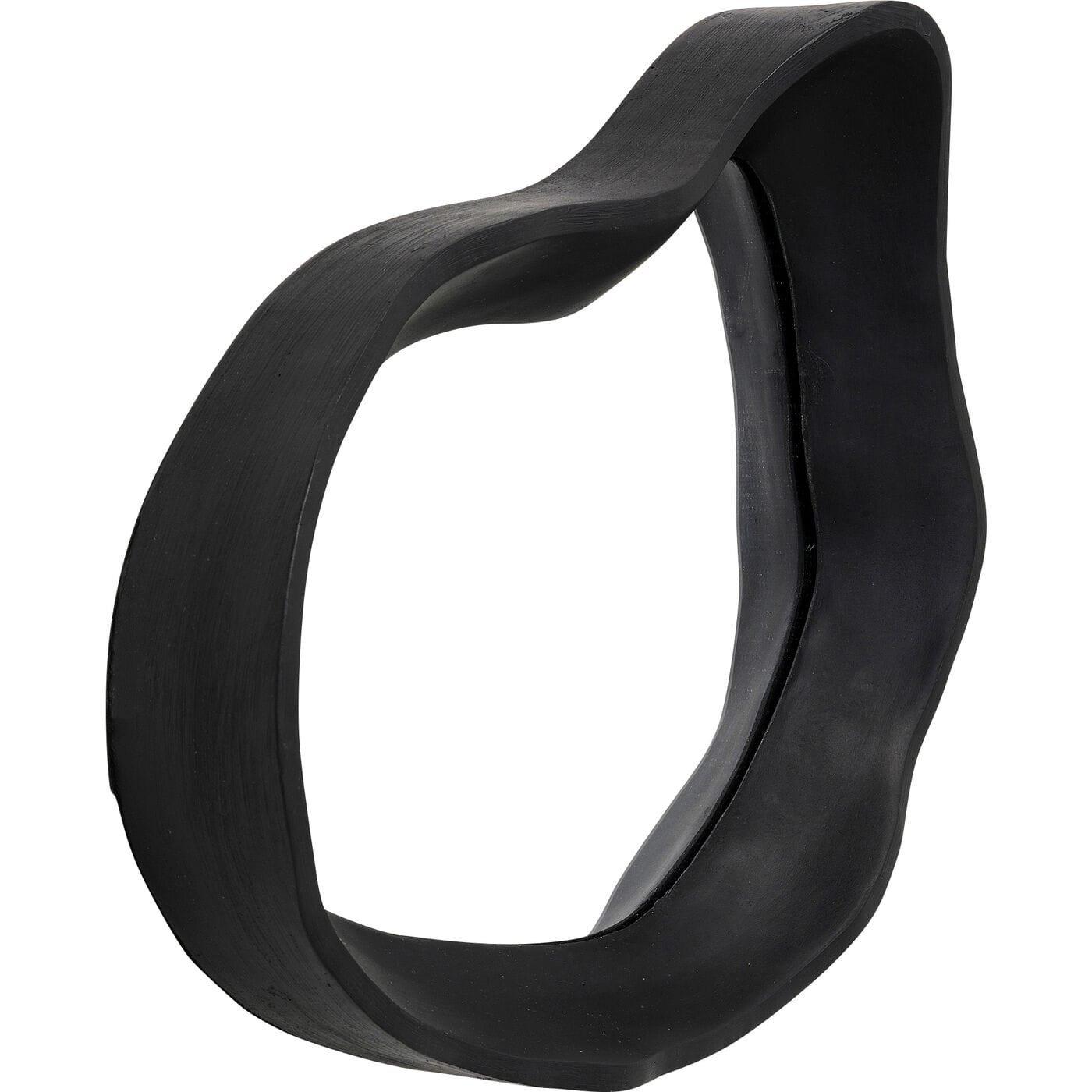 KARE Design miroir mural Dynamic noir 32x44  