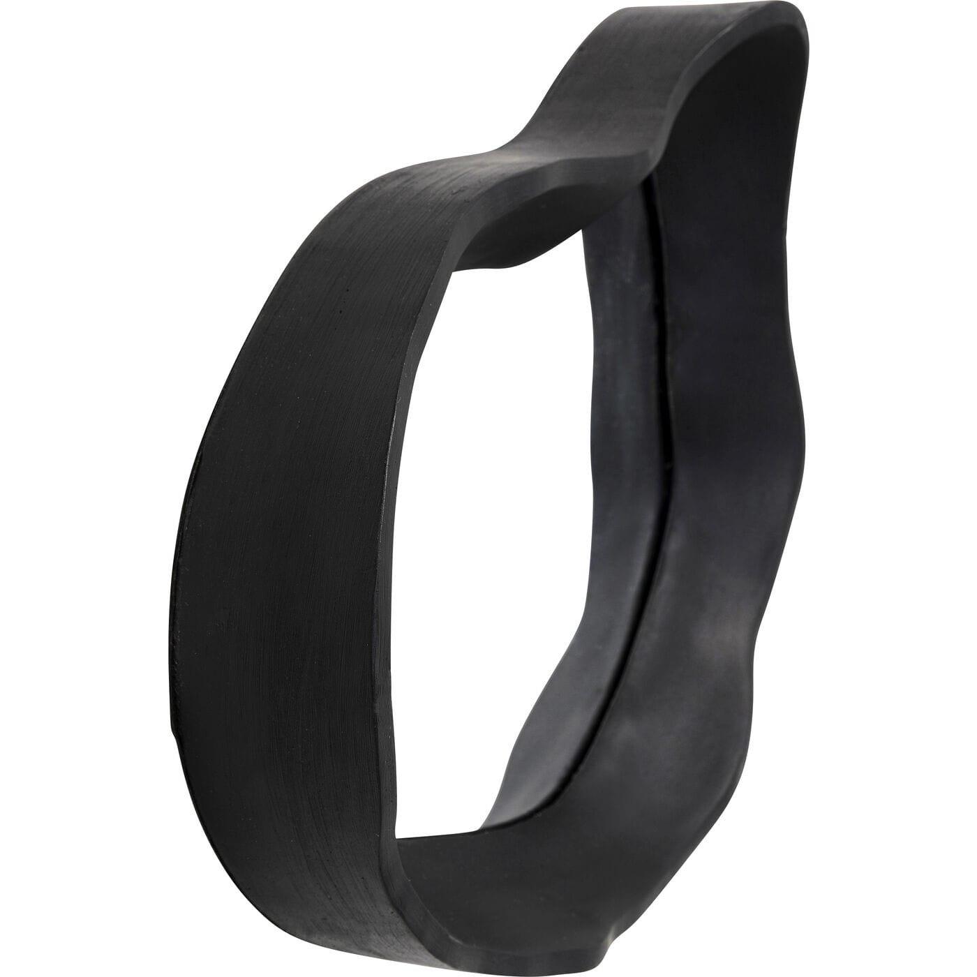 KARE Design miroir mural Dynamic noir 32x44  