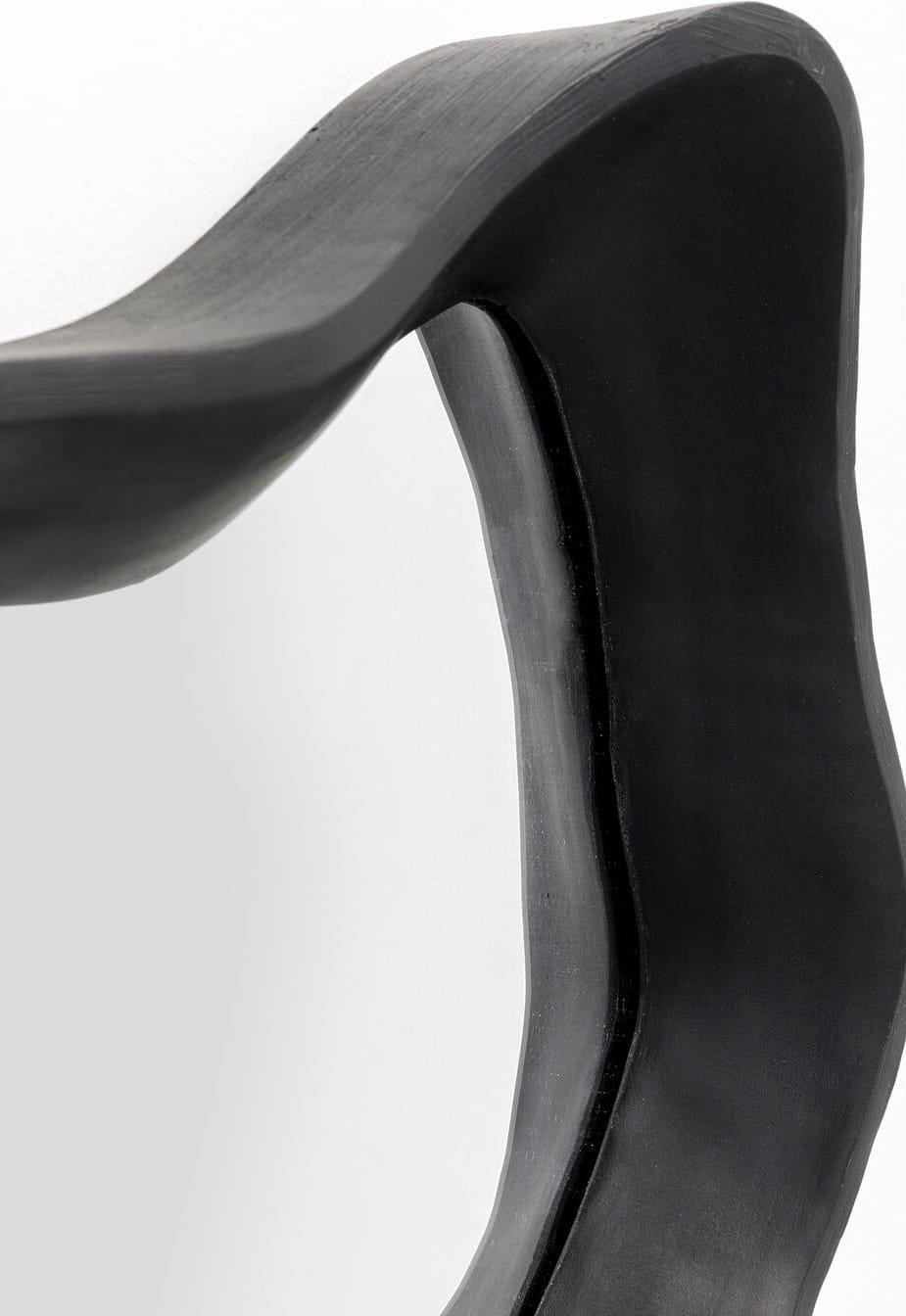 KARE Design miroir mural Dynamic noir 32x44  