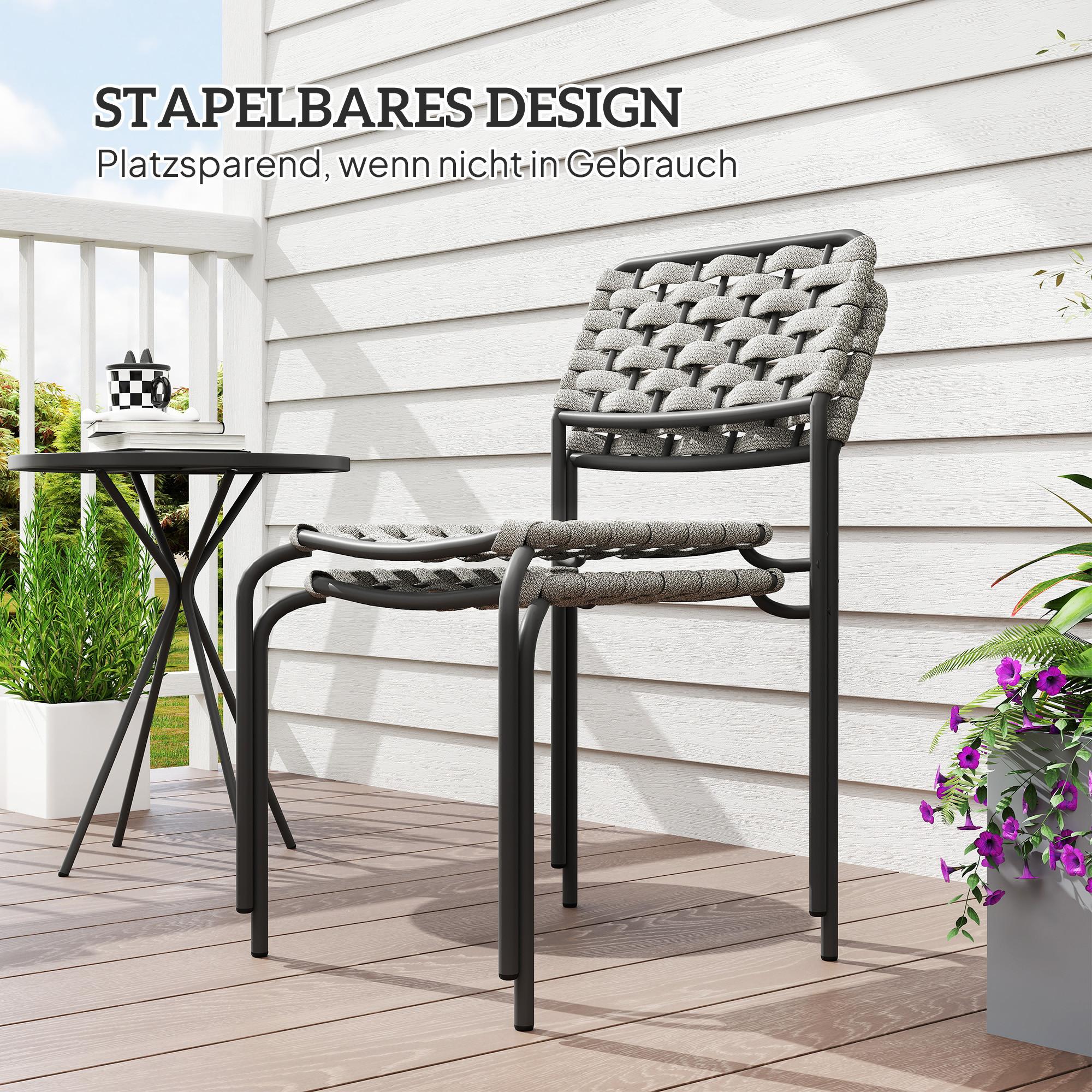 Outsunny Balkonmöbel Set  