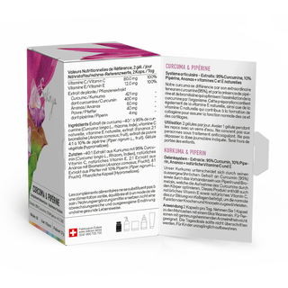 Sekoya Swiss  Kurkuma & Piperin | Gegen Arthrose 