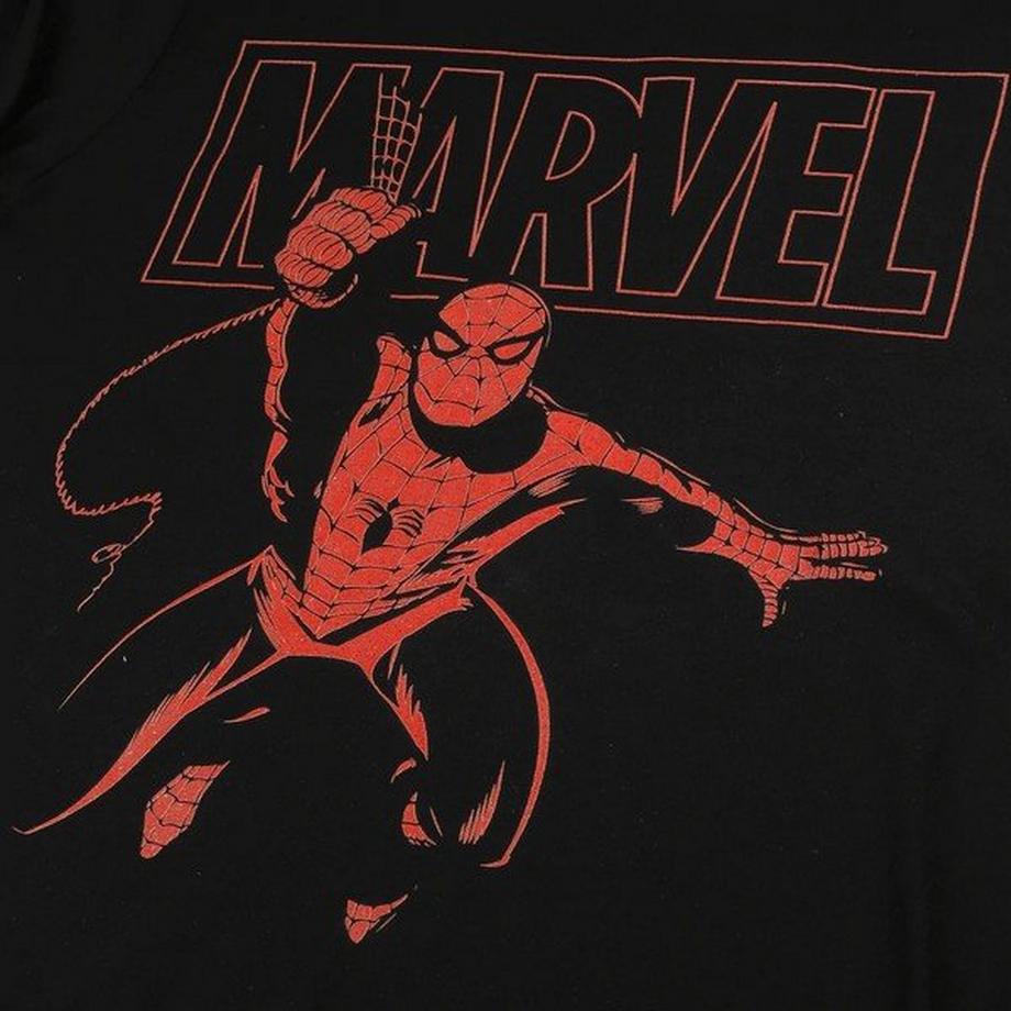 Spider-Man Logo Print T-Shirt  