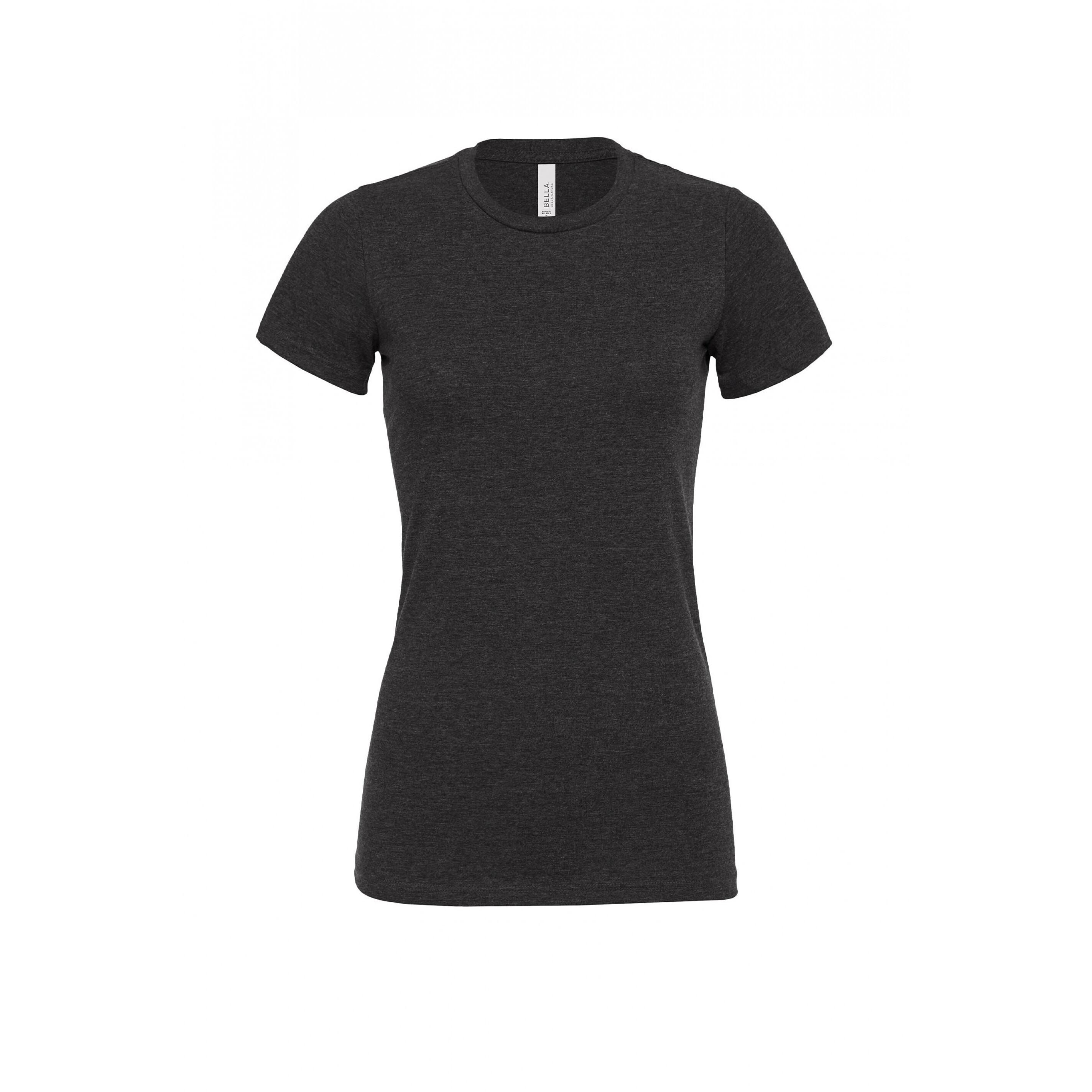 Bella + Canvas  t-shirt mit rundhasausschnitt, damen bea + canvas heather 