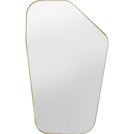 KARE Design Miroir mural Shape Laiton 64x95  