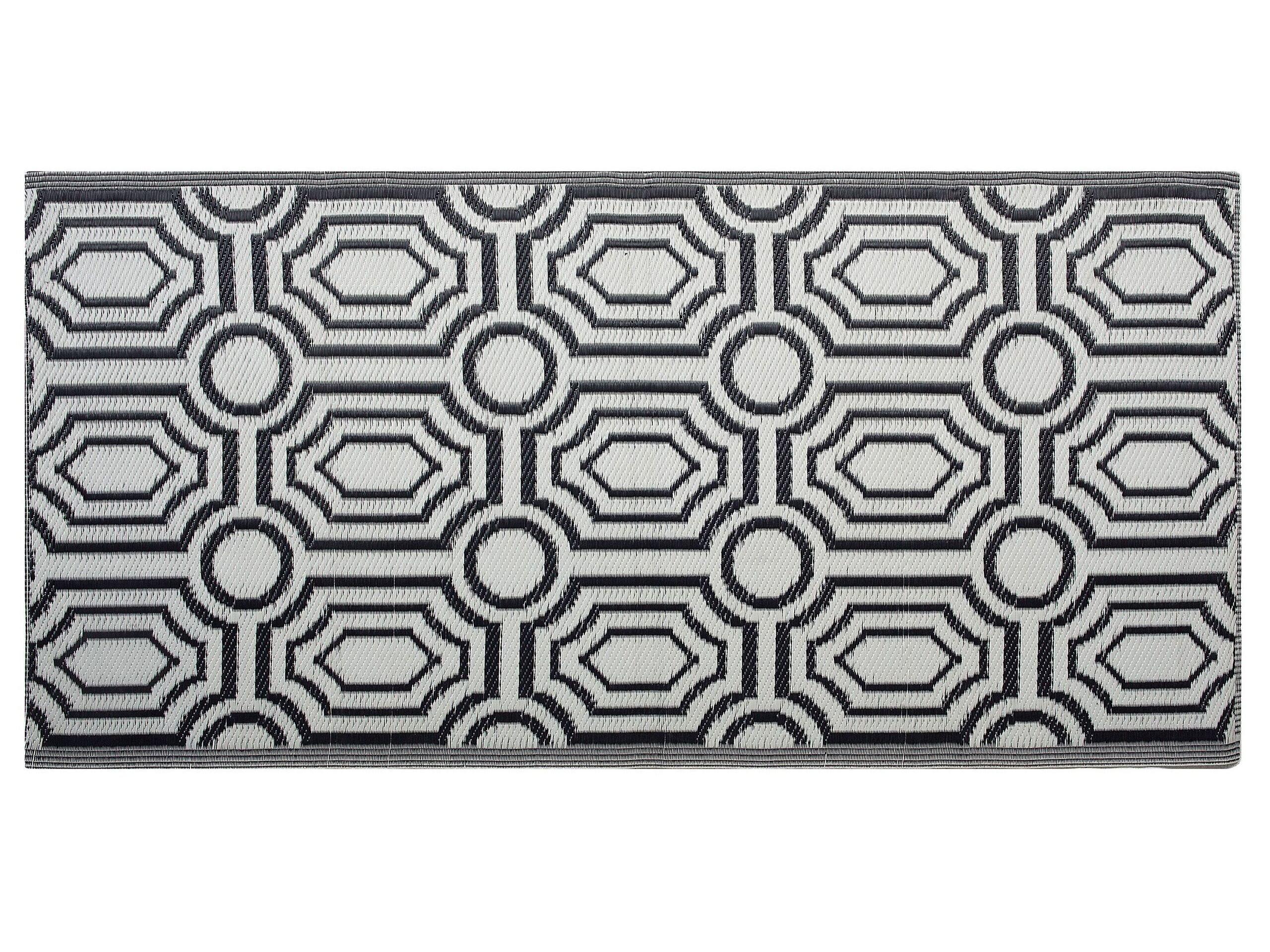 Beliani Teppich aus Polypropylen Modern BIDAR  