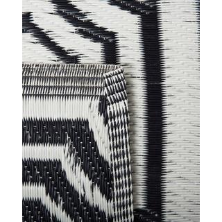 Beliani Tappeto per esterni en Polipropilene Moderno BIDAR  