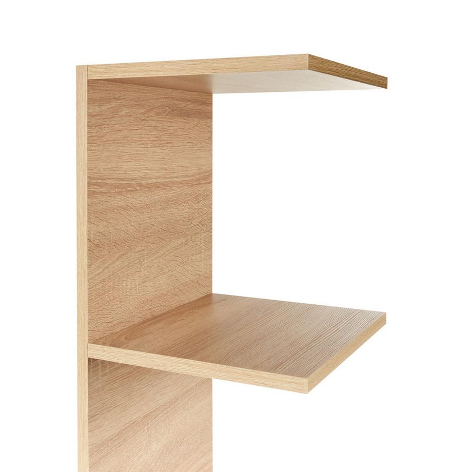 Beliani Wandregal aus Faserplatte Skandinavisch ESTON  