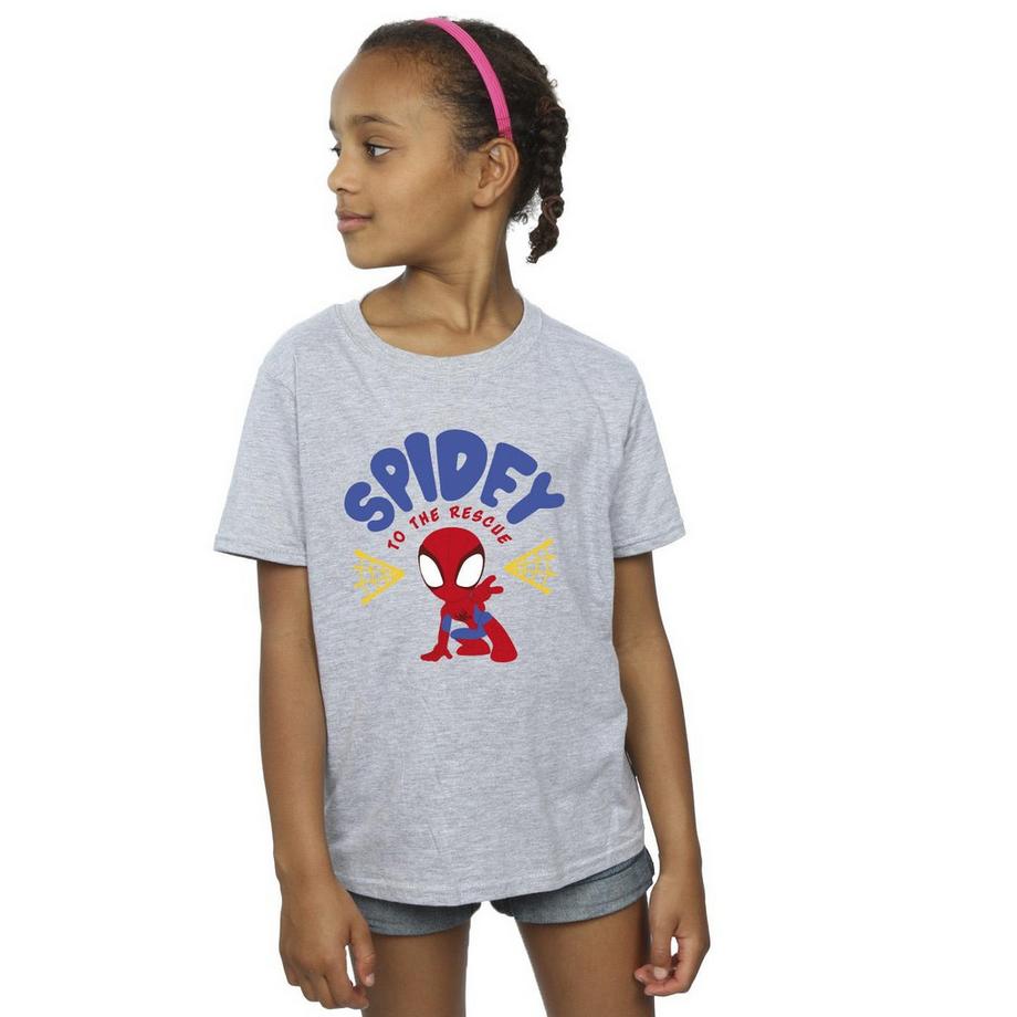 MARVEL  Spidey And His Amazing Friends Rescue TShirt 