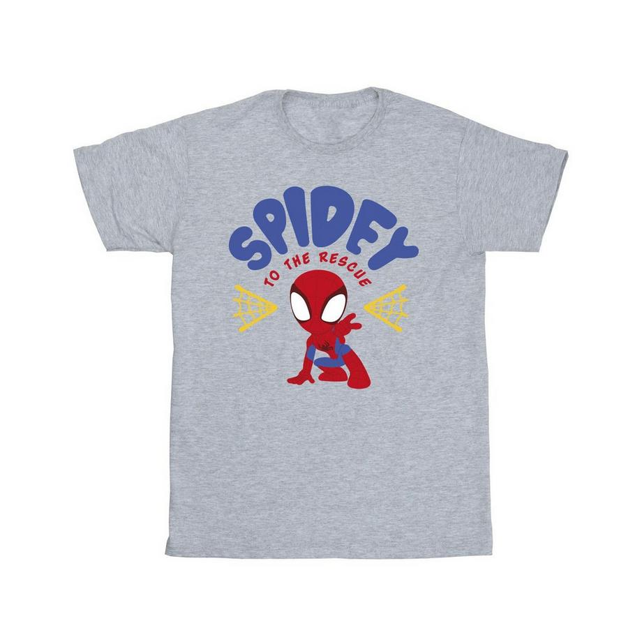 MARVEL  Spidey And His Amazing Friends Rescue TShirt 