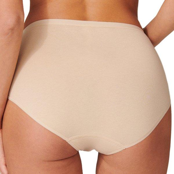 Schiesser Lot de 4 Culottes Midi Coton Bio  