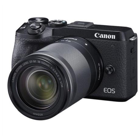 Canon  Kit Canon EOS M6 Mark II (18-150) Noir 