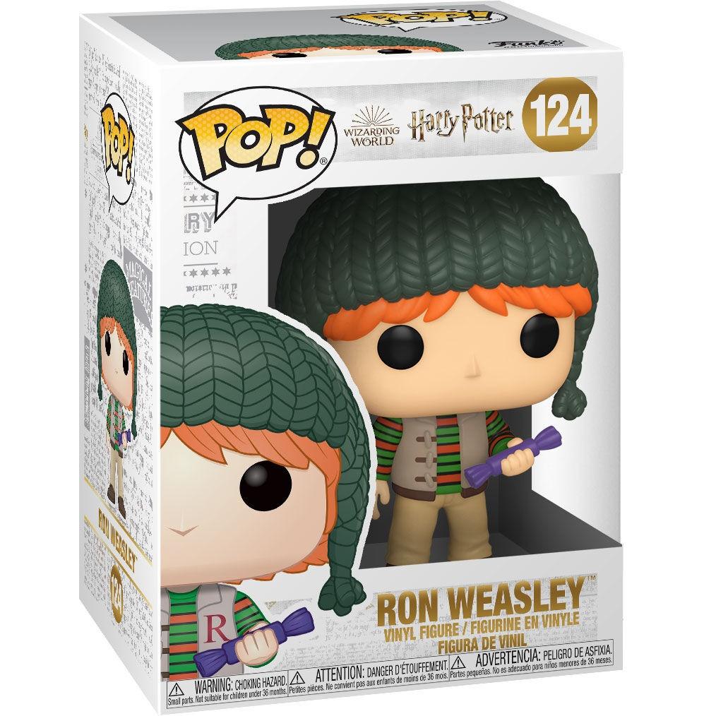 Funko  Figura POP Harry Potter Holiday Ron Weasley 