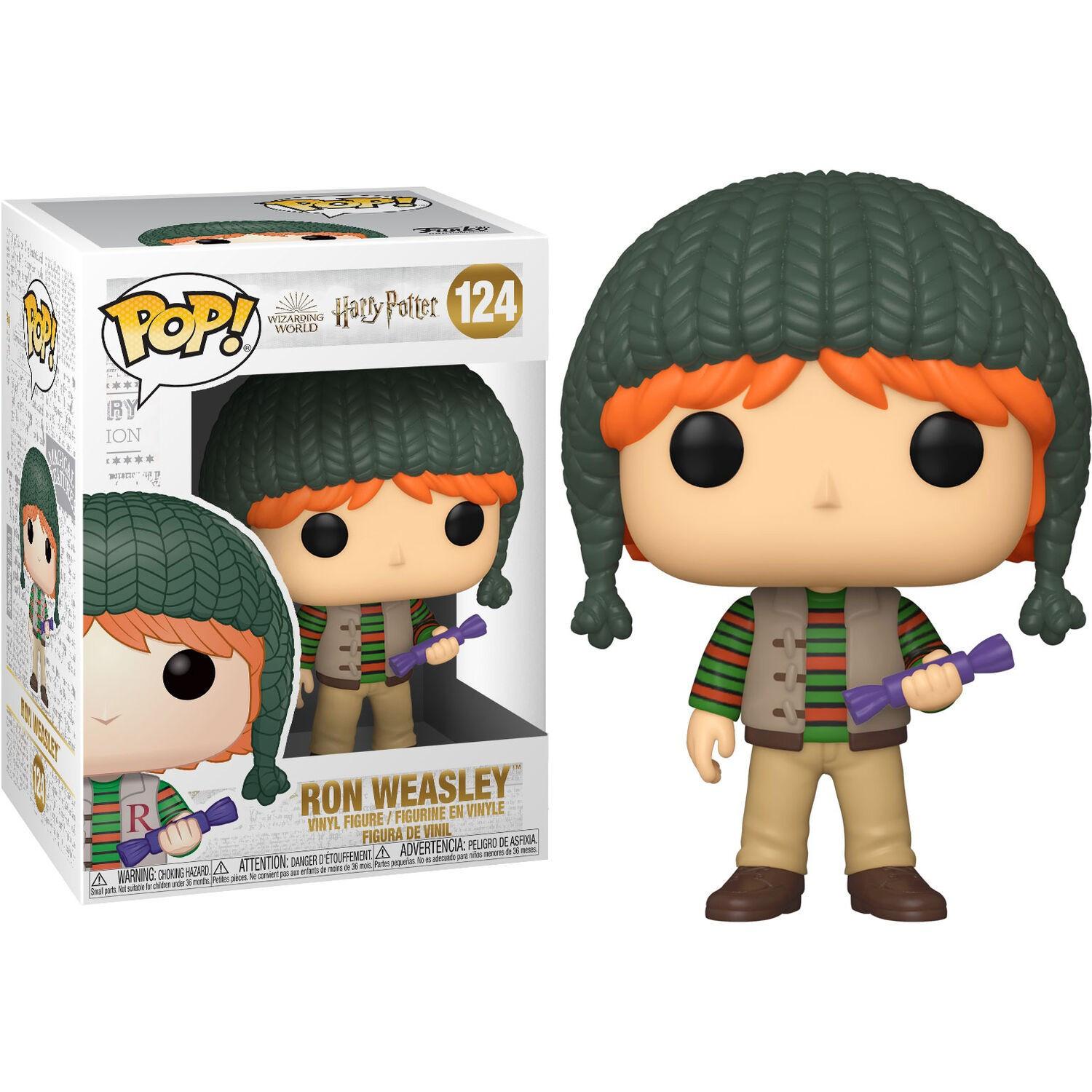 Funko  Figura POP Harry Potter Holiday Ron Weasley 