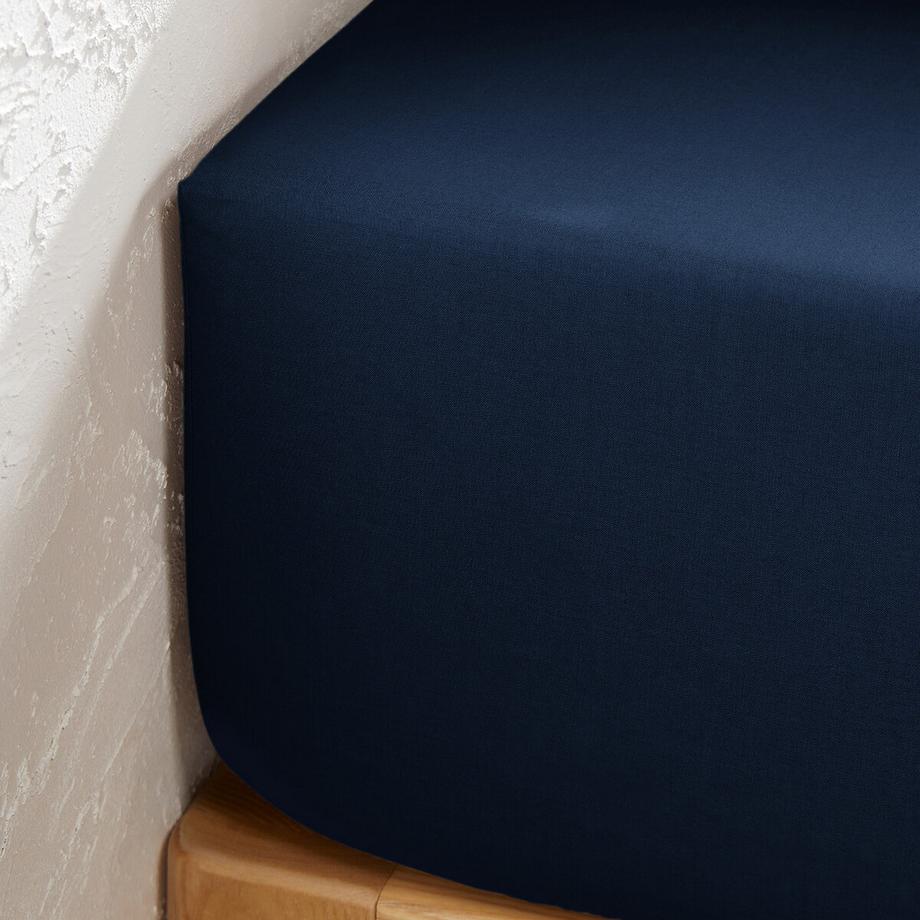 La Redoute Intérieurs Scenario Drap Housse Uni pour Matelas Hauts  