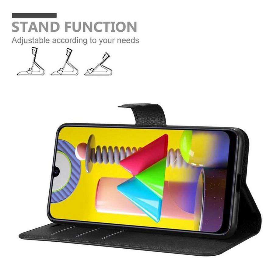 Cadorabo  Hülle für Samsung Galaxy M31 Standfunktion, Kartenfach 