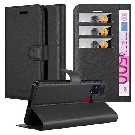 Cadorabo  Housse compatible avec Samsung Galaxy M31 - Coque de protection avec fermeture magnétique, fonction de support et compartiment pour carte 