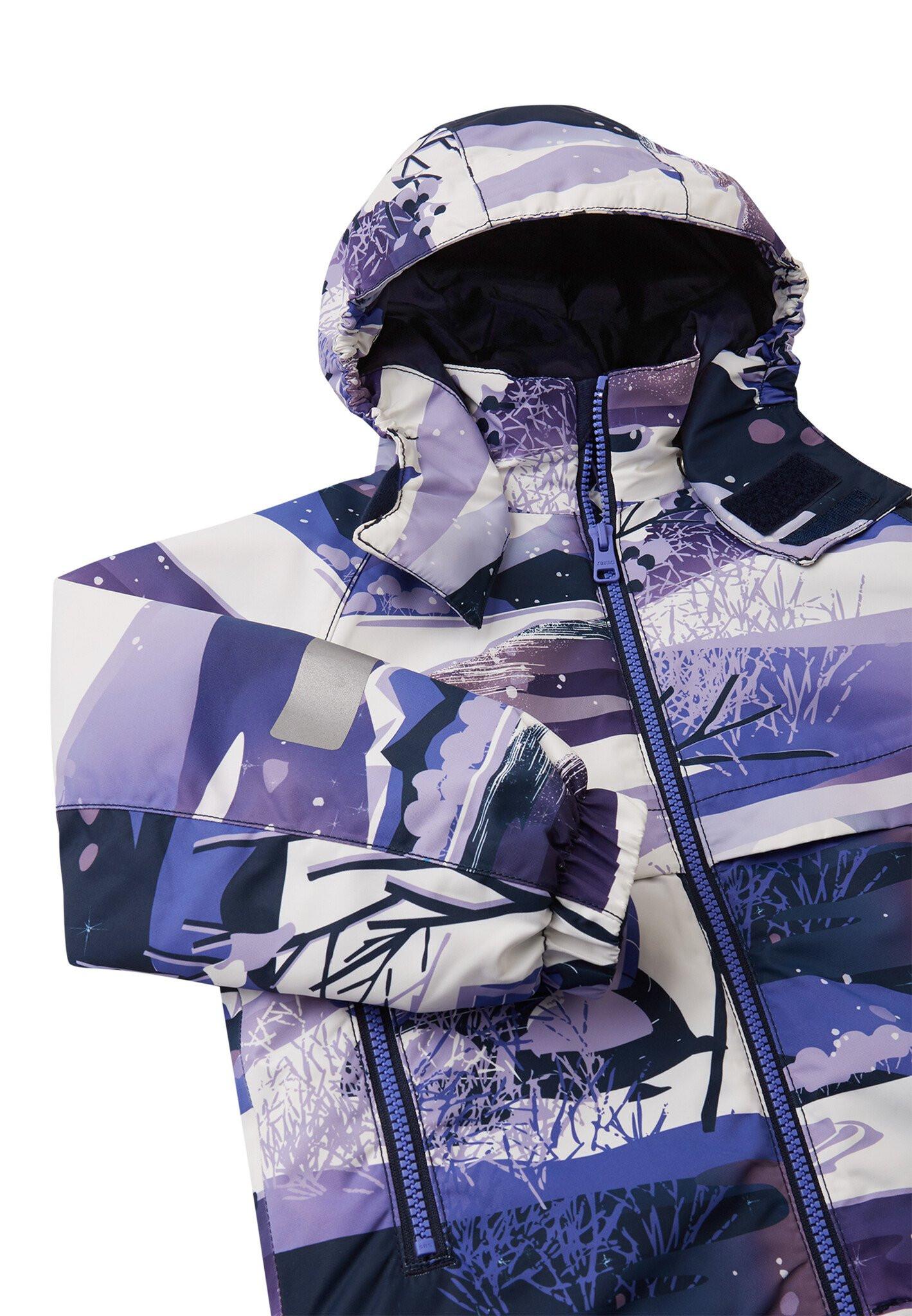 Reima  tec Kinder Winterjacke Muonio Breezy Violet 