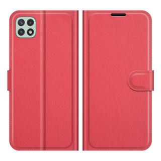 Cover-Discount  Galaxy A22 5G - Leder Etui Hülle 