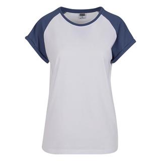 URBAN CLASSICS  t-shirt contrast raglan 