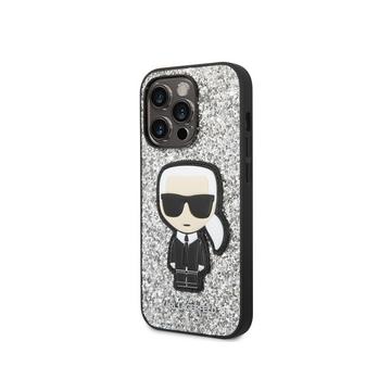 Coque iPhone 14Pro Glitter Flakes Ikonik