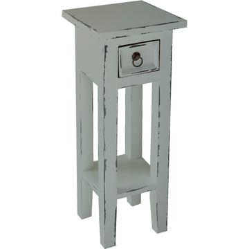 Table d'appoint Padea gris acajou