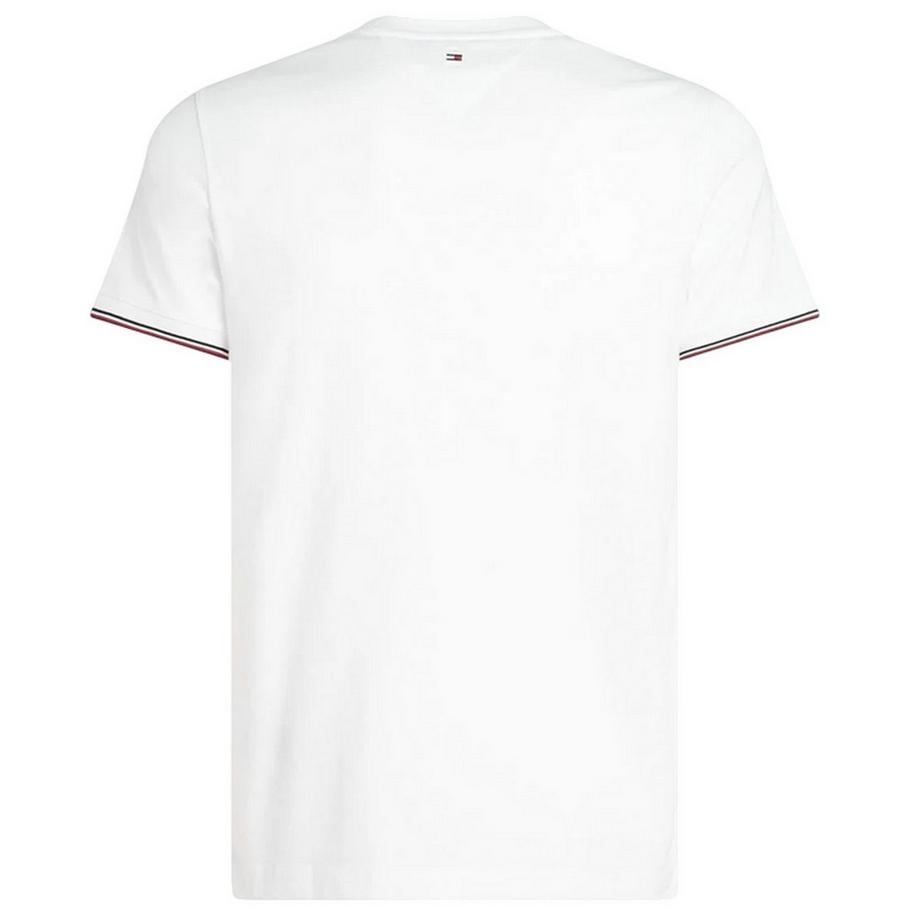 TOMMY HILFIGER Schmale T-Shirt mit Kontraststreifen  