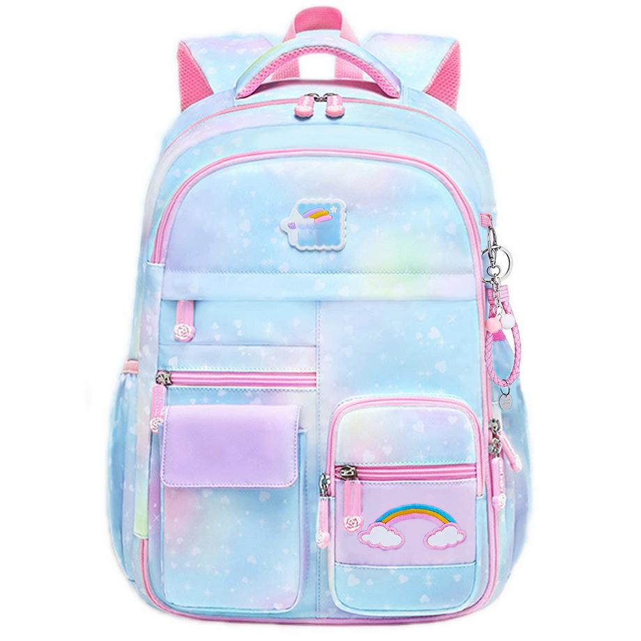 Only-bags.store  Sac à dos pour enfants, sacoche de grande capacité avec boucle de poitrine pour enfants 