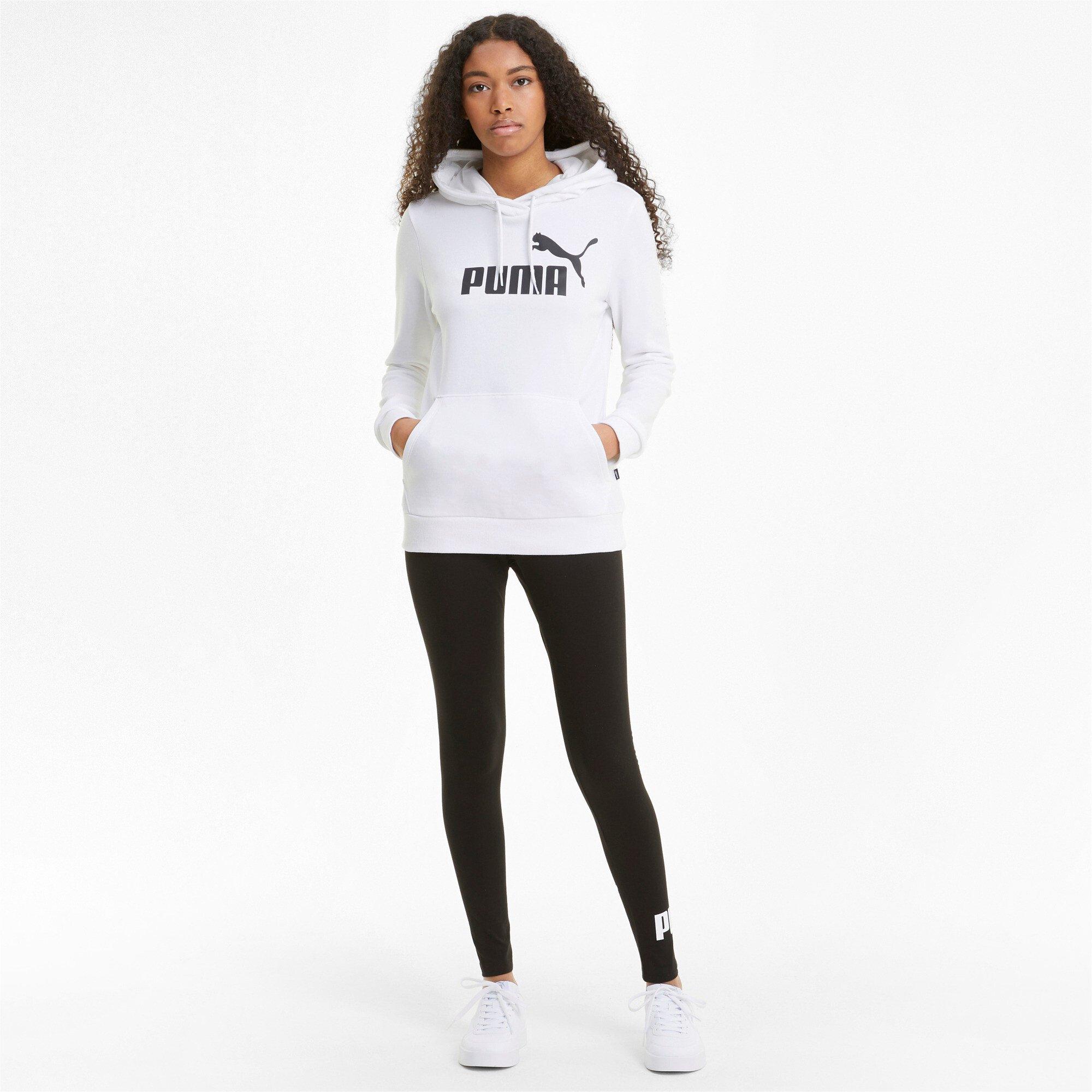 PUMA  kapuzenpullover, damen essentiel 