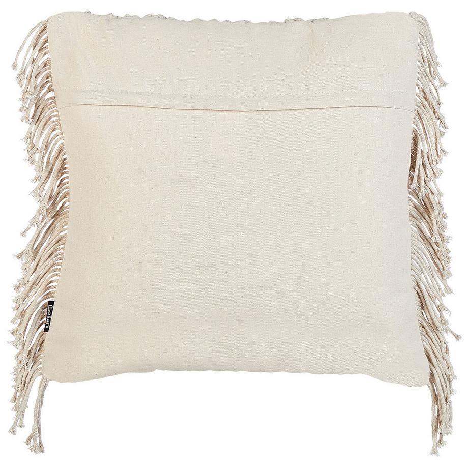 Beliani Lot de 2 coussins décoratifs en Coton  PATTAN  