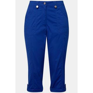 Ulla Popken Pantaloni cargo 7/8 con linguetta arrotolabile Vita comoda  