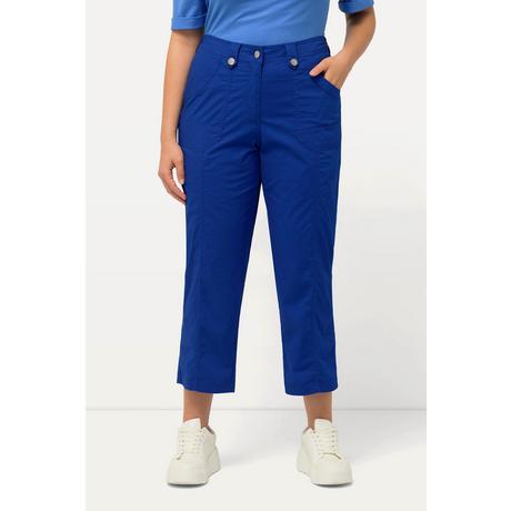 Ulla Popken Pantaloni cargo 7/8 con linguetta arrotolabile Vita comoda  